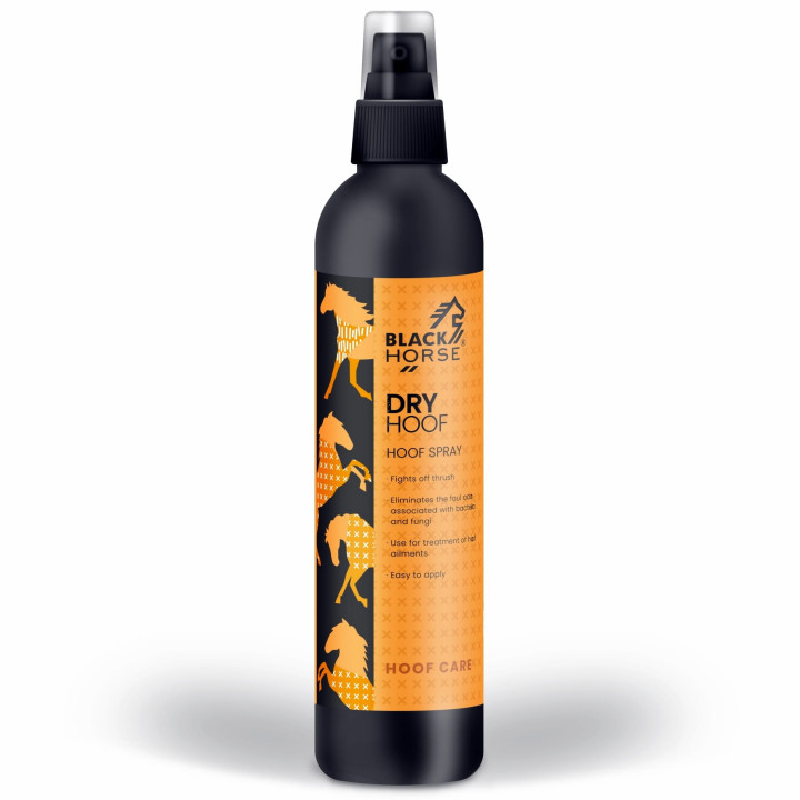 Spray do kopyt BLACK HORSE Dry Hoof 250ml