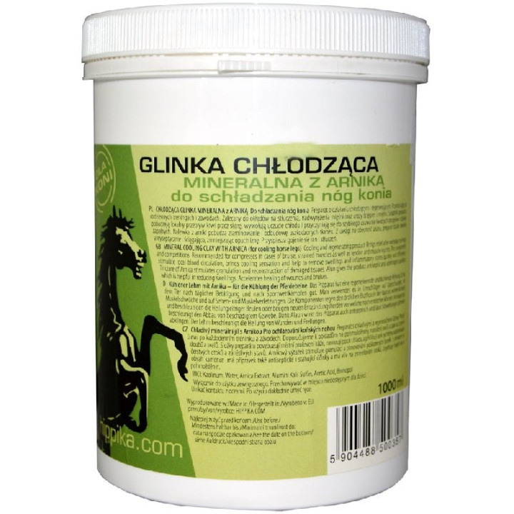 Glinka chłodząca z arniką HIPPIKA 3kg
