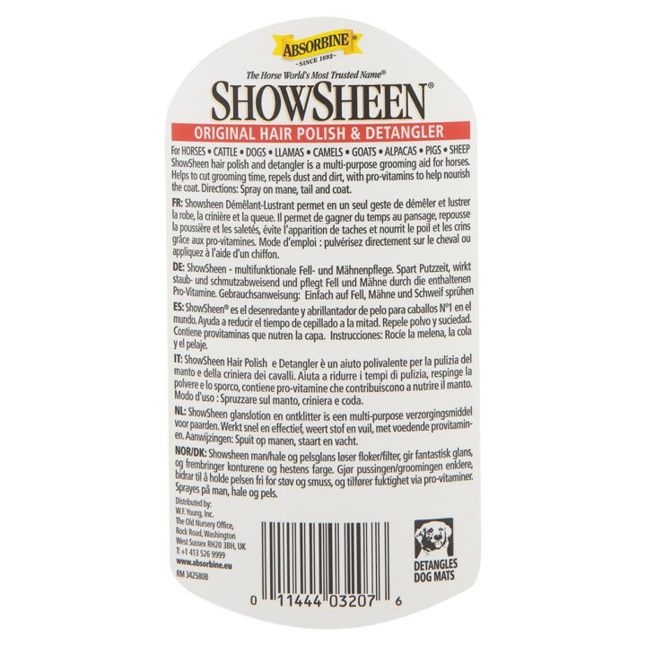 Odżywka do sierści ABSORBINE ShowSheen 950ml spray