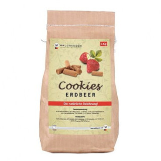 Przysmak dla koni WALDHAUSEN Cookies strawberry1kg