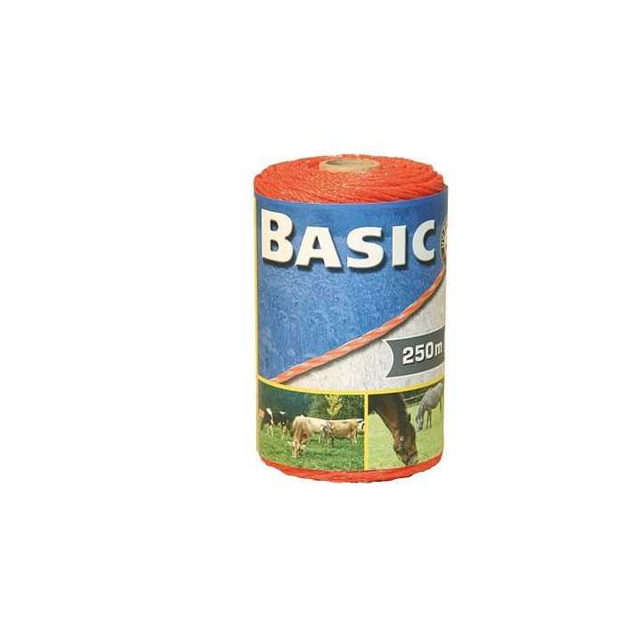 Plecionka ogrodzeniowa CORRAL Basic 250m orange