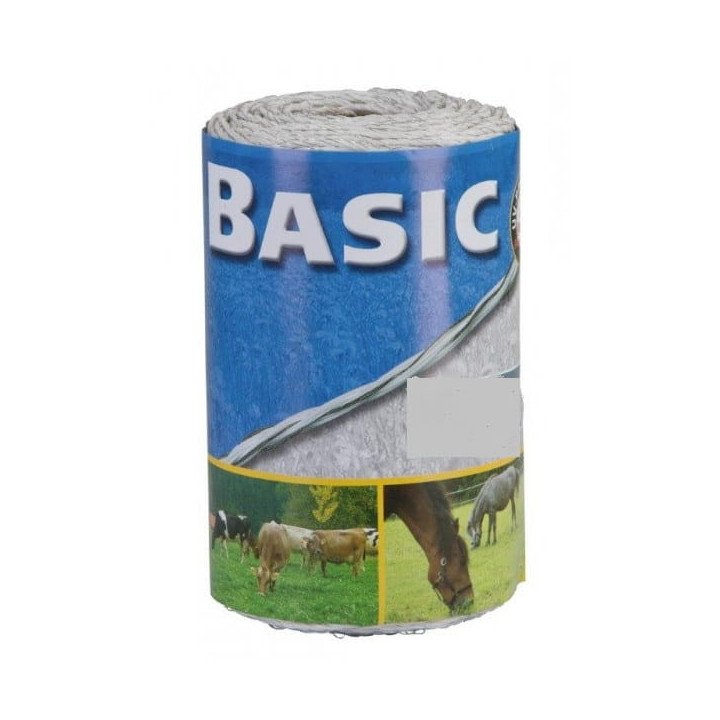 Plecionka ogrodzeniowa CORRAL Basic 500m white