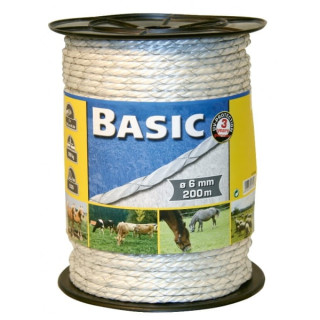 Linka ogrodzeniowa CORRAL Basic 038 200m/6mm white