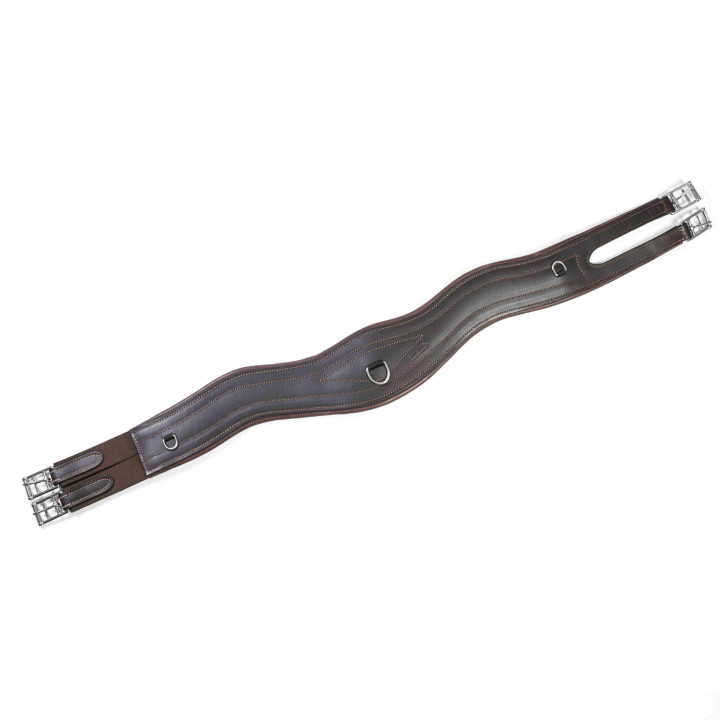 Popręg VS skórzany DAW-MAG asymetryczny