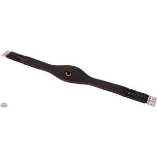 Popręg VS skórzany DAW-MAG elastyczny treningowy