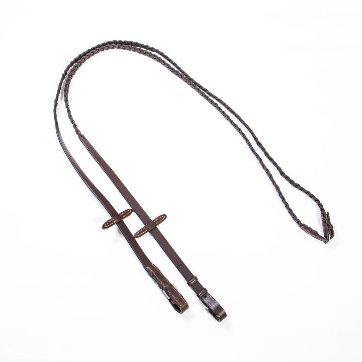 Wodze skórzane plecione DAW-MAG