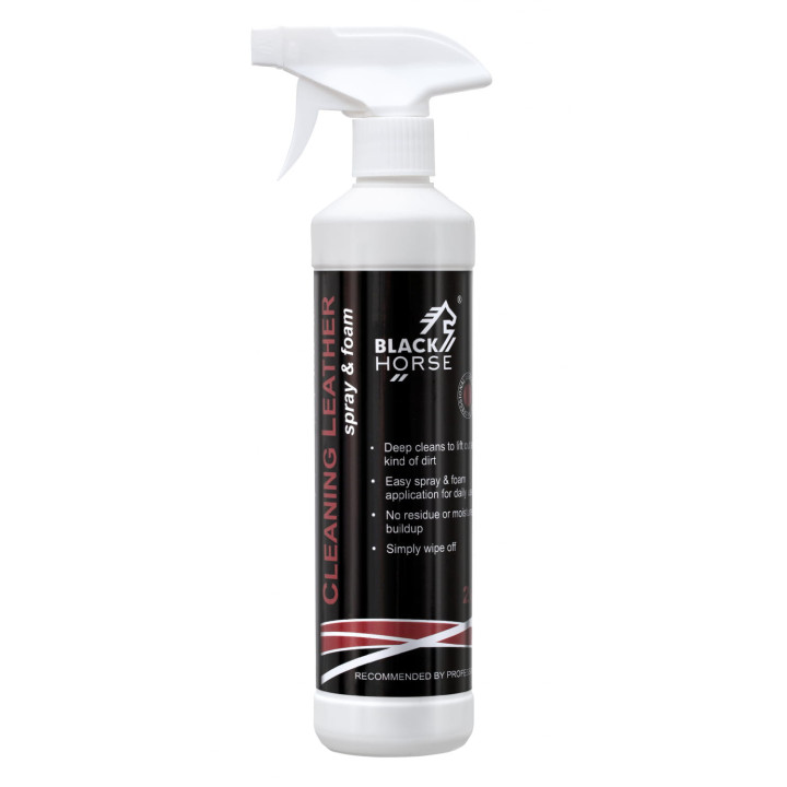 Pianka do skór BLACK HORSE CleaningLeather 500ml
