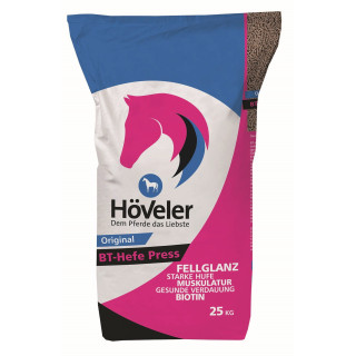 Pasza HOVELER Original BT-Hefe Press 8kg granulat