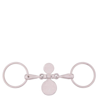 Wędzidło zwykłe BR z łopatką 18mm 2*łam