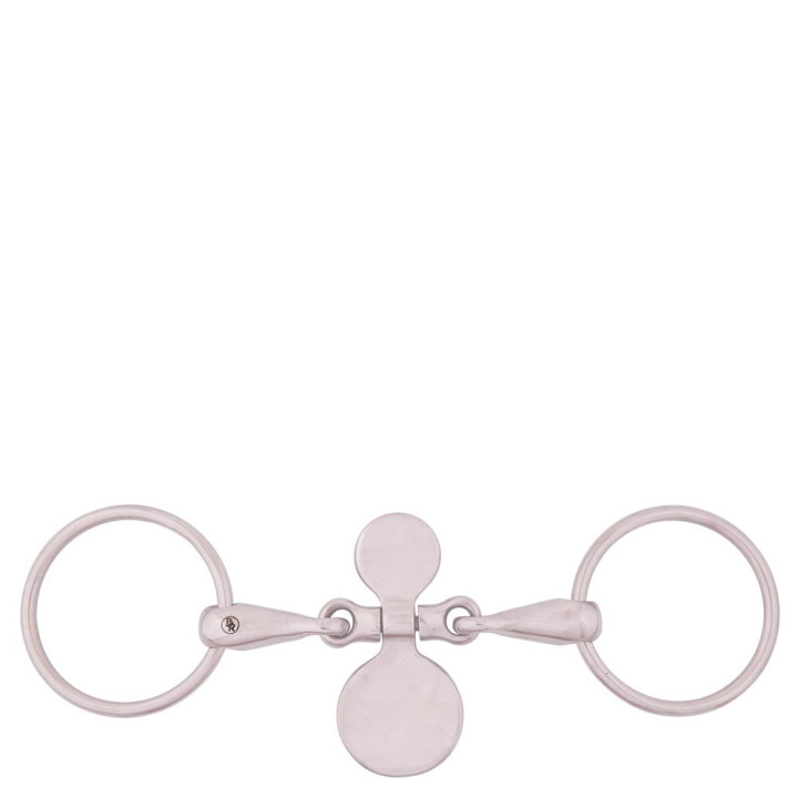 Wędzidło zwykłe BR z łopatką 18mm 2*łam