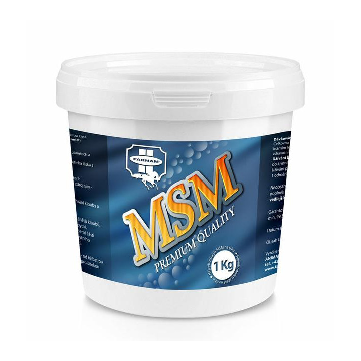 Suplement na stawy FARNAM MSM 1kg