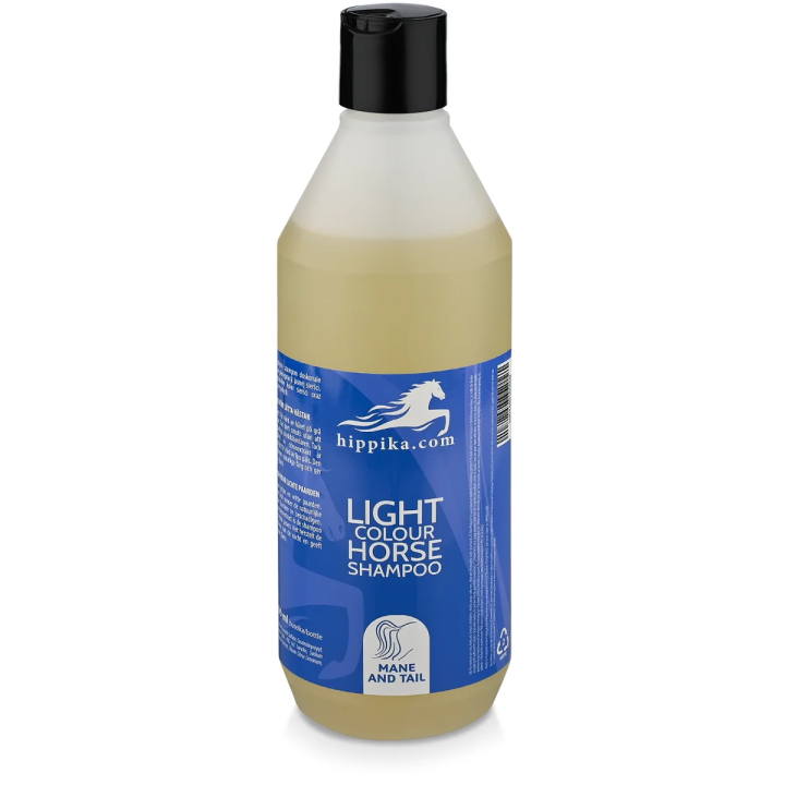 Szampon dla koni siwych HIPPIKA JasnaSierść 500ml