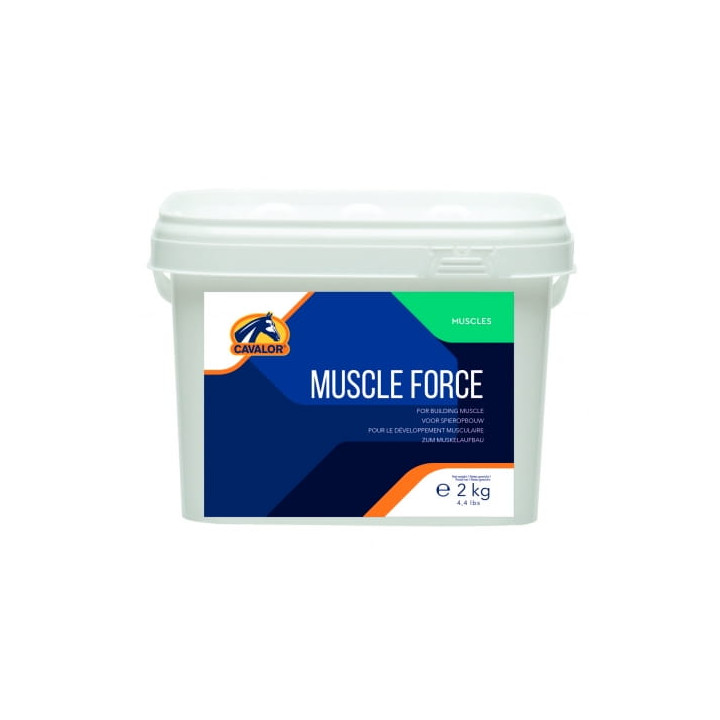 Suplement CAVALOR MuscleForce Build 2kg | Sklep jeździecki Horse Trade.pl