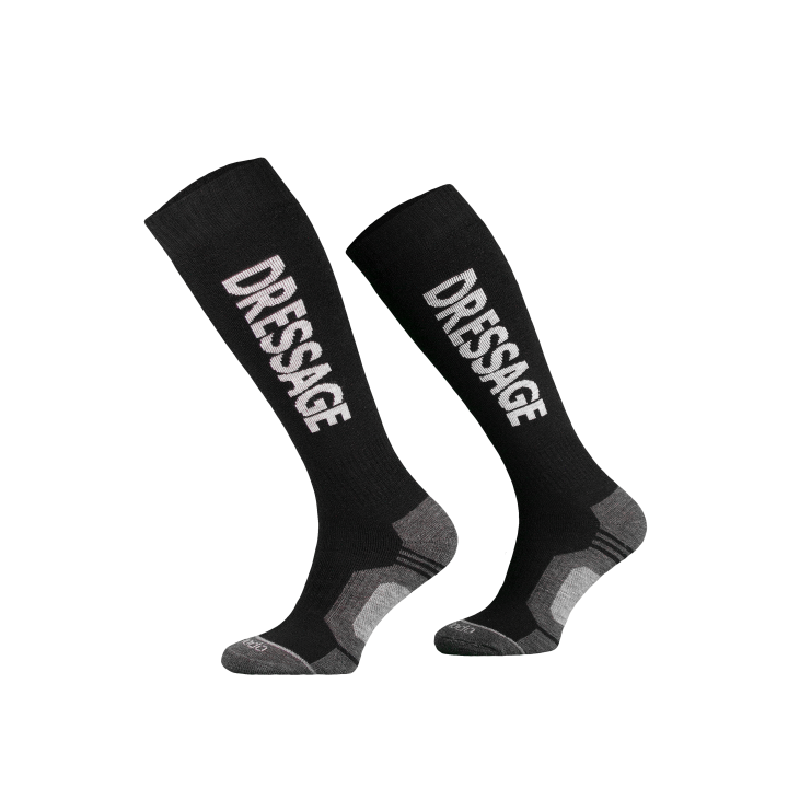 Skarpetki MONDO-CALZA Dressage wełniane zimowe