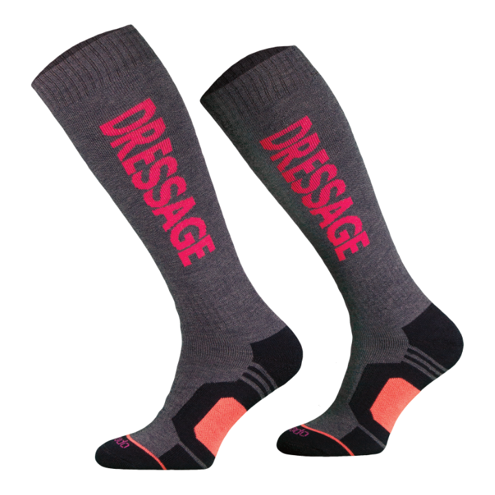 Skarpetki MONDO-CALZA Dressage wełniane zimowe