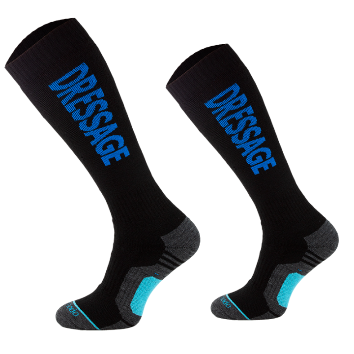 Skarpetki MONDO-CALZA Dressage wełniane zimowe