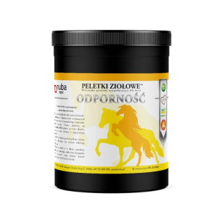 Peletki ziołowe NUBA EQUI Odporność 1300g