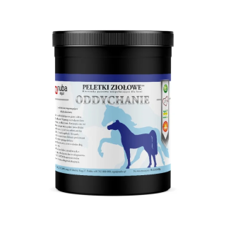 Peletki ziołowe NUBA EQUI Oddychanie 1300g