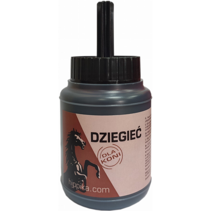 Dziegieć HIPPIKA z pędzlem 500ml