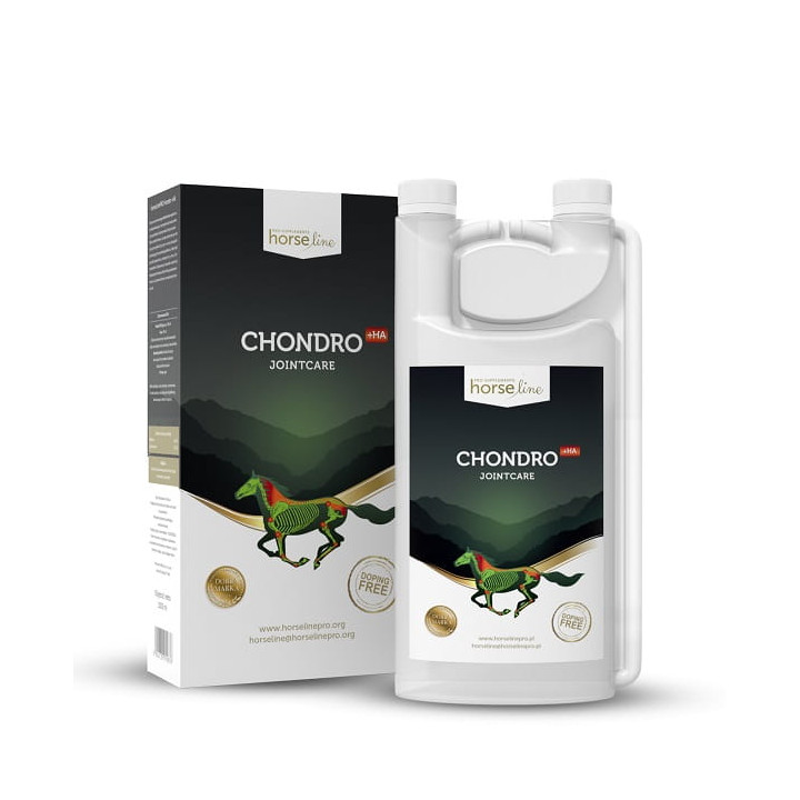 Preparat na stawy HORSE LINE Chondro+HA 2x1000ml