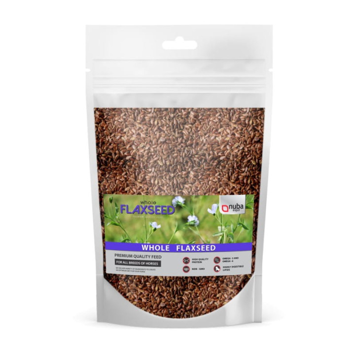 Siemię lniane NUBA EQUI Whole Flaxseed 2kg