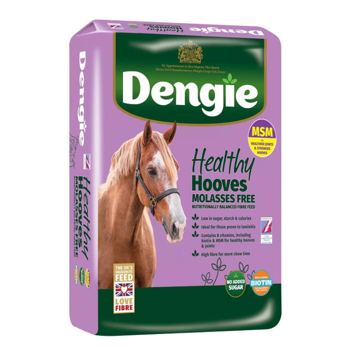 Sieczka DENGIE Healthy Hooves bez melasy 20kg