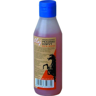 Olej przeciwko pękaniu kopyt HIPPIKA 250ml