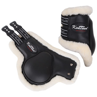 Ochraniacze KENTAUR MegaJump z futerkiem tył