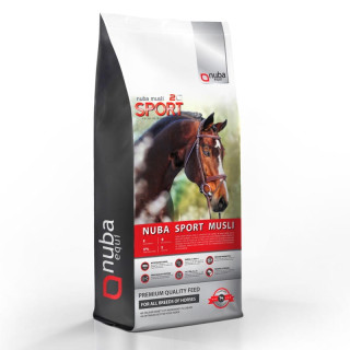 Pasza NUBA EQUI Sport musli 2G 20kg
