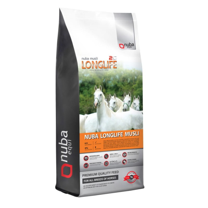 Pasza NUBA EQUI LongLife musli 2G 20kg