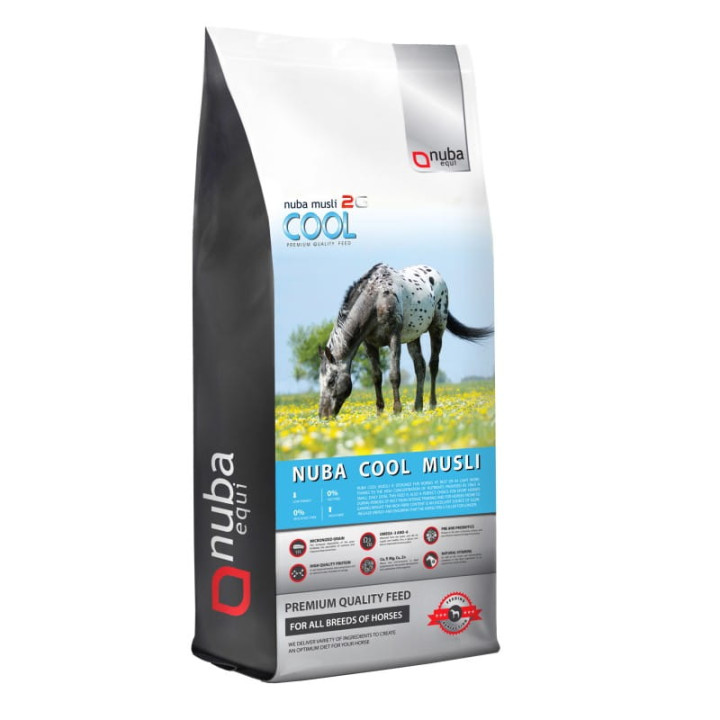 Pasza NUBA EQUI Cool 2G niskoenerg. musli 20kg