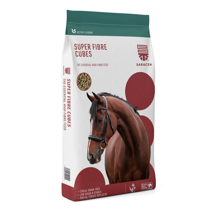 Pasza SARACEN Super Fibre Cubes granulat 20kg