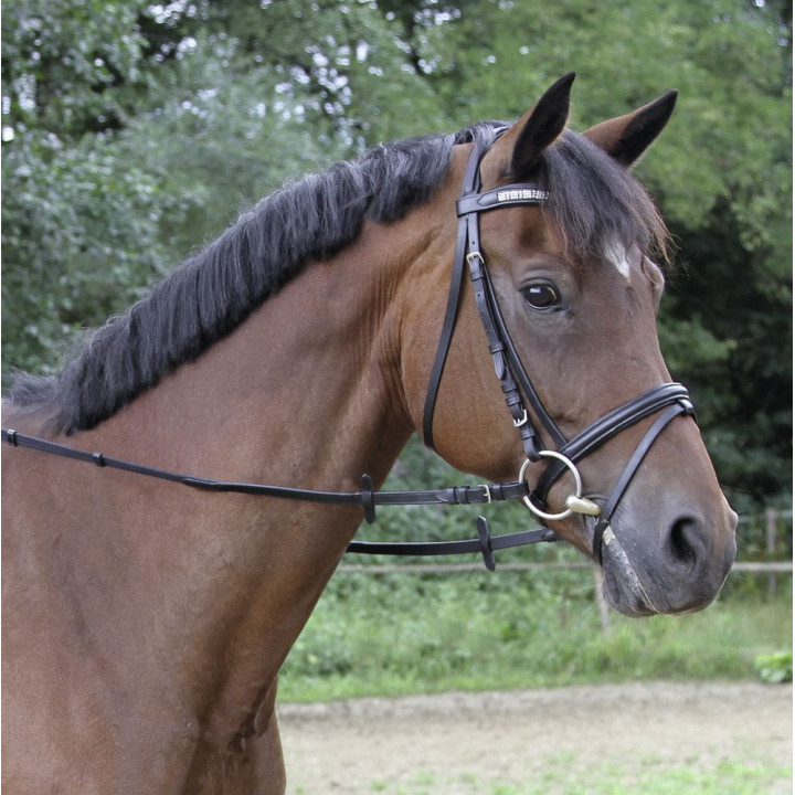 Wodze parciane COVALLIERO ze stoperami