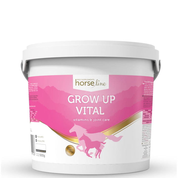 Witaminy i minerały HORSE LINE GrowUpVital 5000g