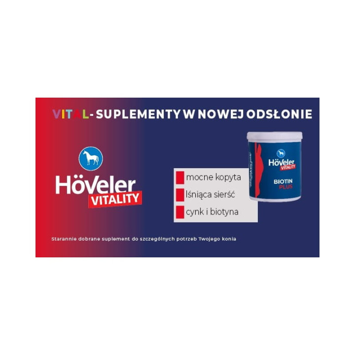 Biotyna HOVELER Biotin Plus 1kg