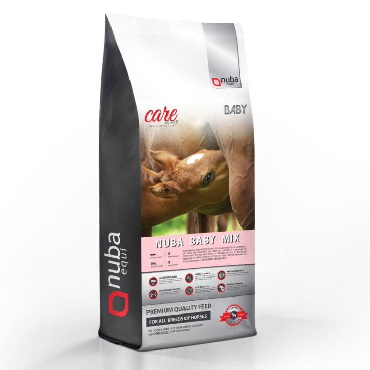 Pasza NUBA EQUI Baby Mix 2G dla źrebiąt musli 20kg