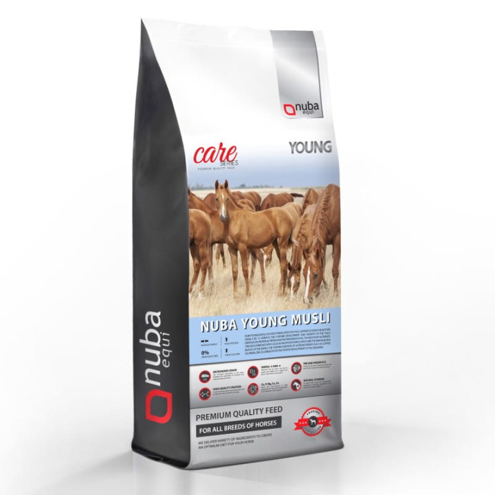 Pasza NUBA EQUI Young 2G dla odsadków musli 20kg