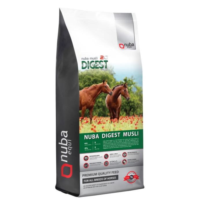 Pasza NUBA EQUI Digest Musli 2G na wrzody 20kg