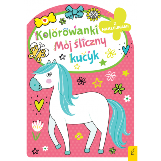 Malowanka WILGA Mój Śliczny Kucyk +naklejki