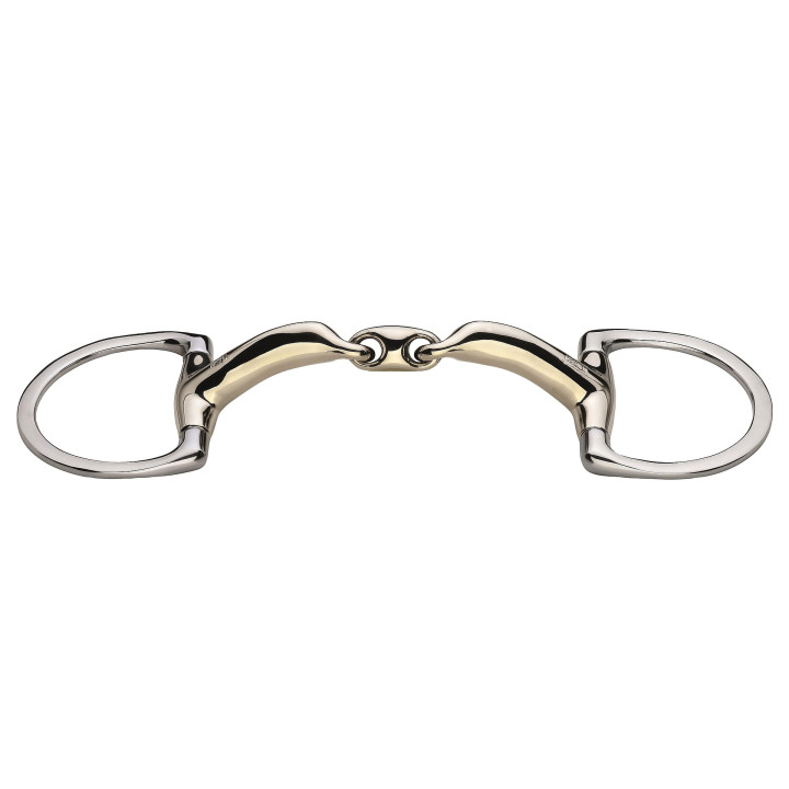 Wędzidło oliwka SPRENGER NovoContact 2*łamane