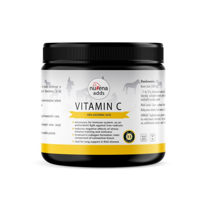 Witamina C NUVENA kwas askorbinowy 330g