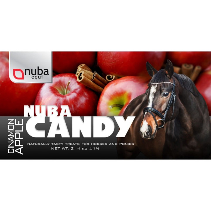 Smaczki NUBA EQUI Candy Apple&Cinnamon 2kg
