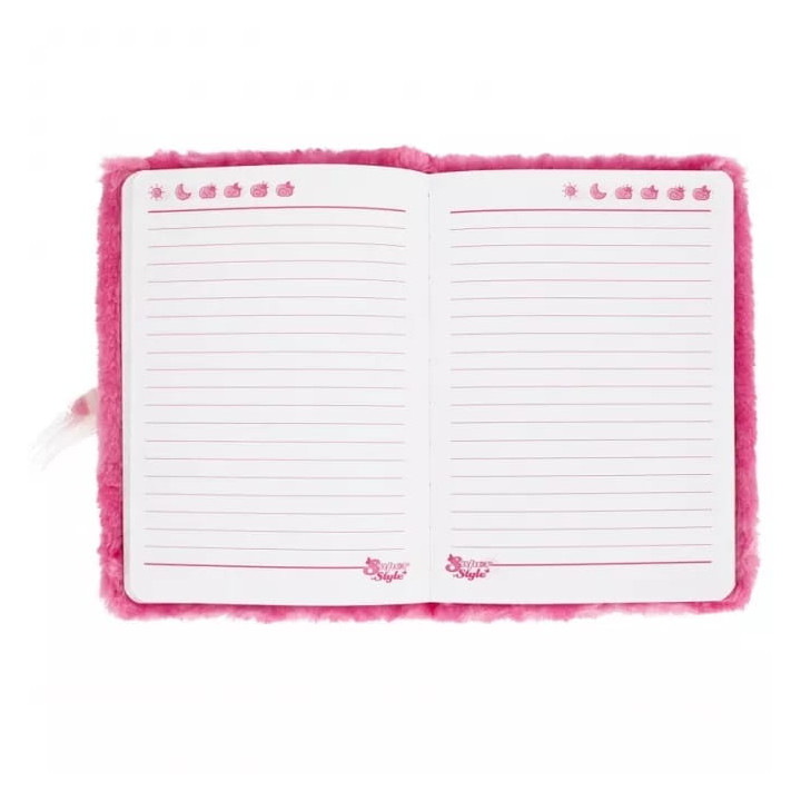 Notes STARPAK Unicorn pluszowy 210x150