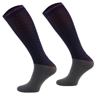 Skarpetki MONDO-CALZA Dots microfibre