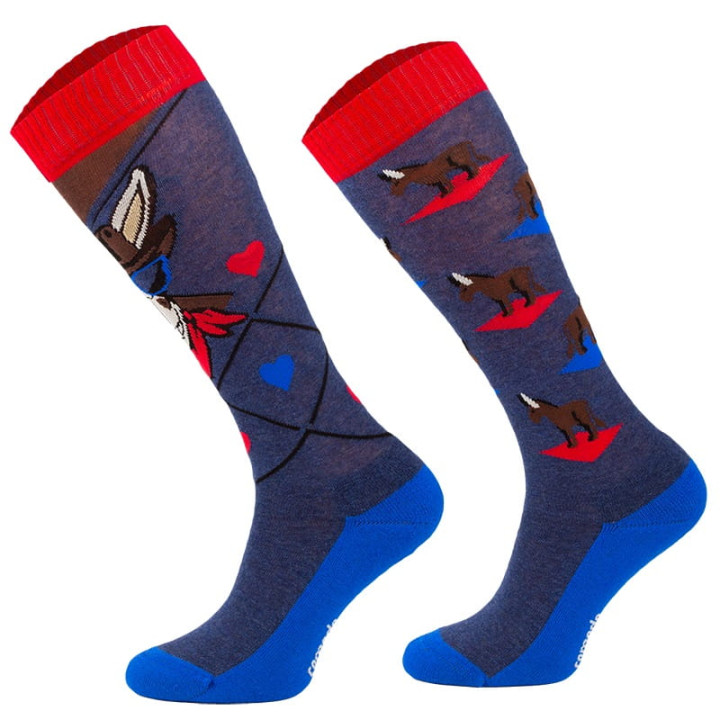 Skarpetki MONDO-CALZA Donkey Cowboy