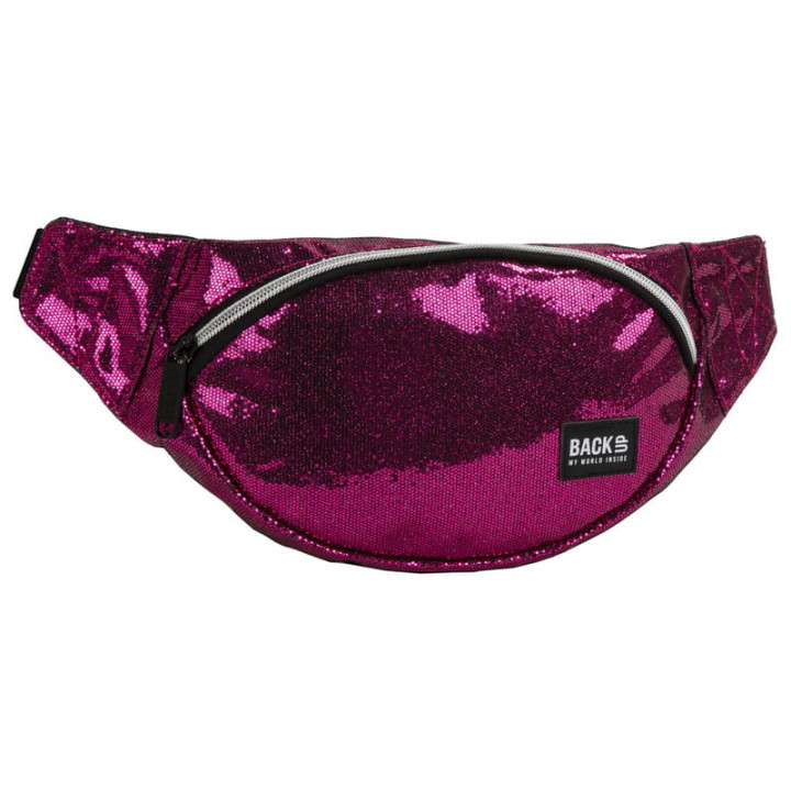 Saszetka na biodra BACKUP B65 PinkGlitter