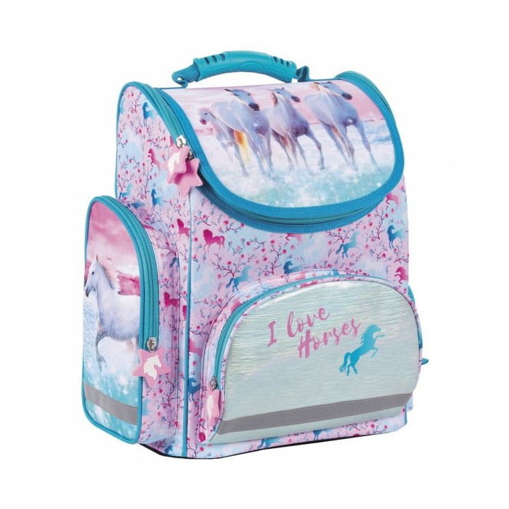 Tornister ergonomiczny BACKUP Konie22 28x36x15