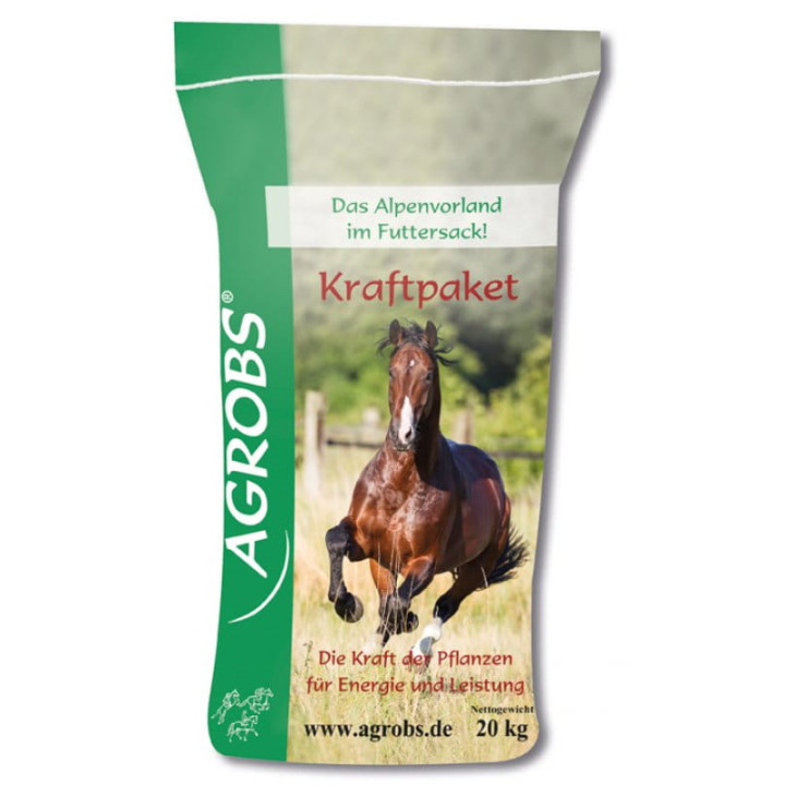 Pasza AGROBS Kraftpaket lucerna 20kg pelet