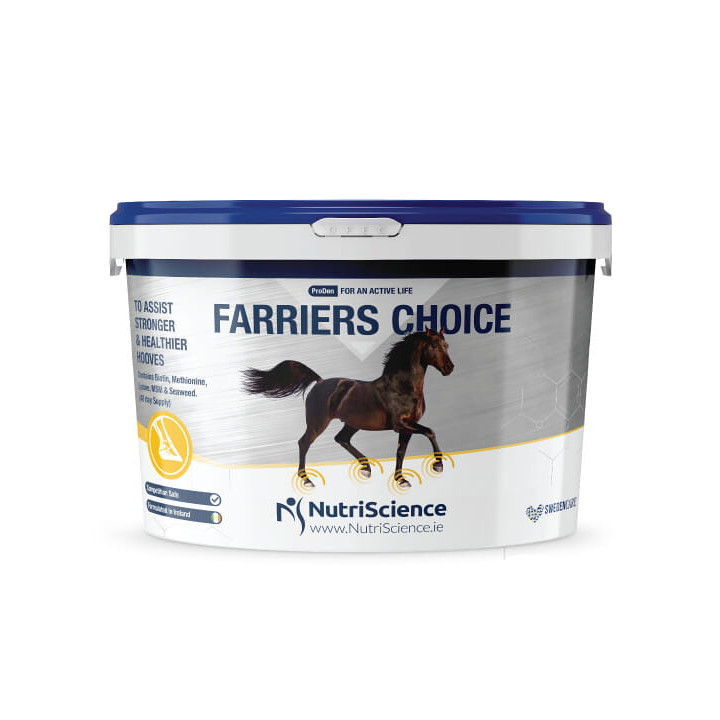 Suplement na kopyta NUTRISCIENCE Farrier'sCh 1200g