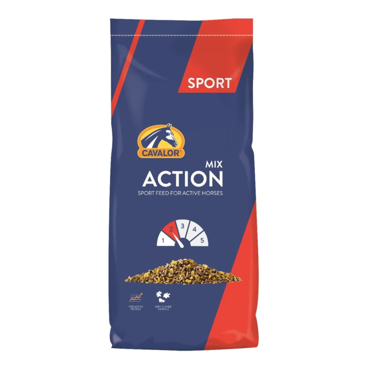 Pasza CAVALOR ActionMix 20kg musli | Sklep jeździecki Horse-Trade.pl